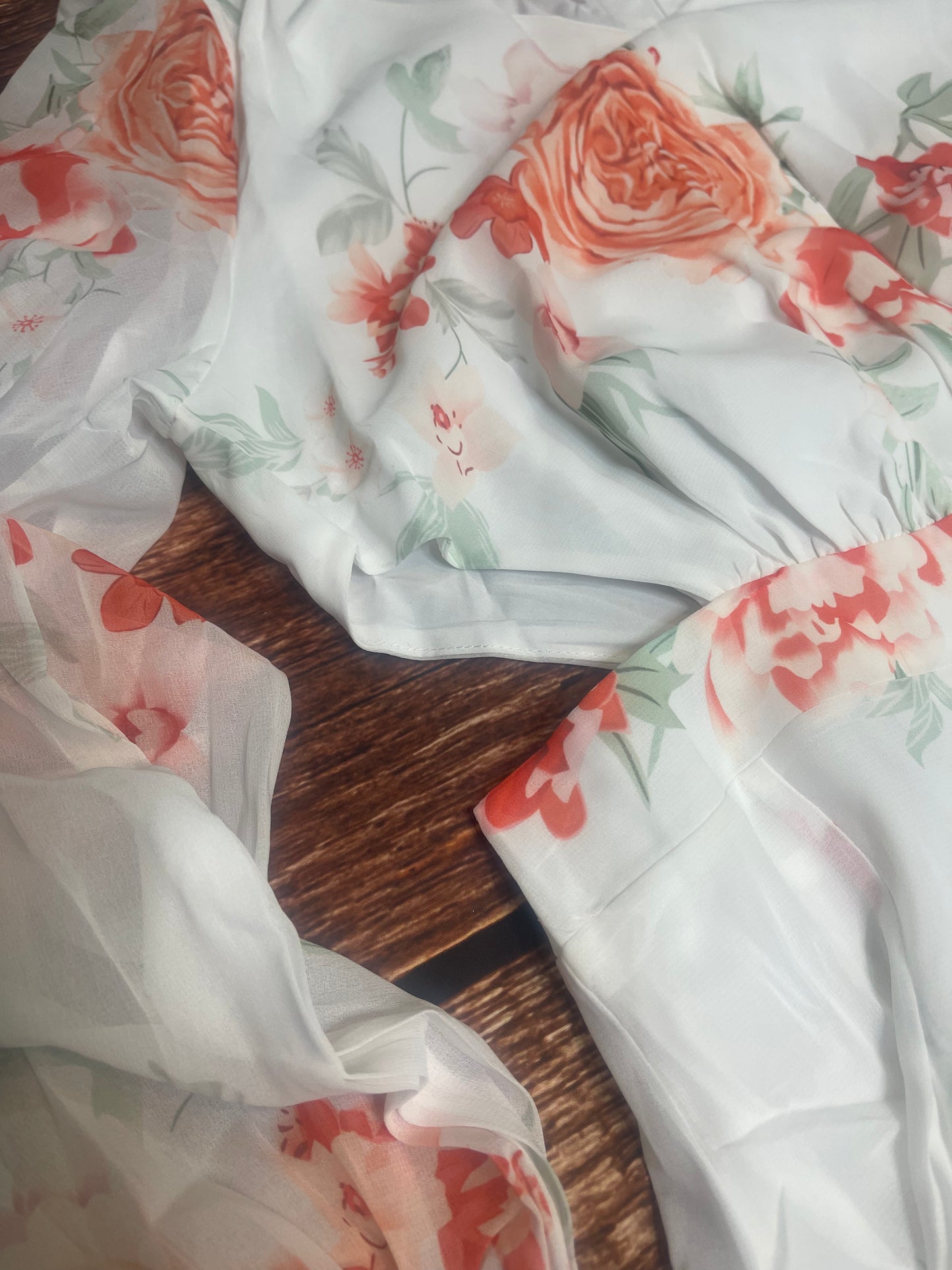 Long Sleeve Floral Dress