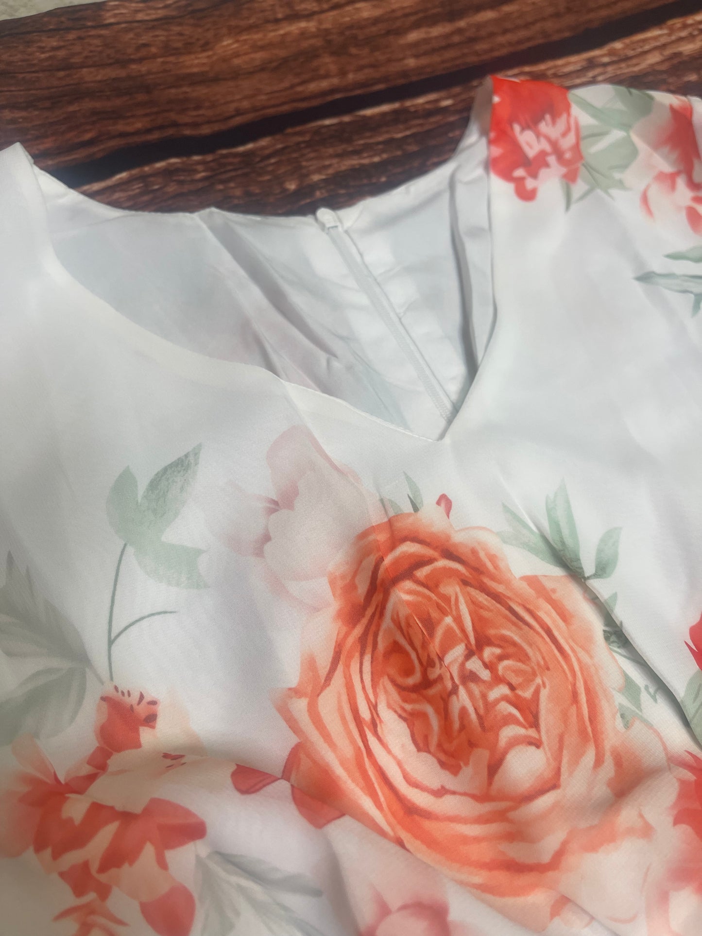 Long Sleeve Floral Dress