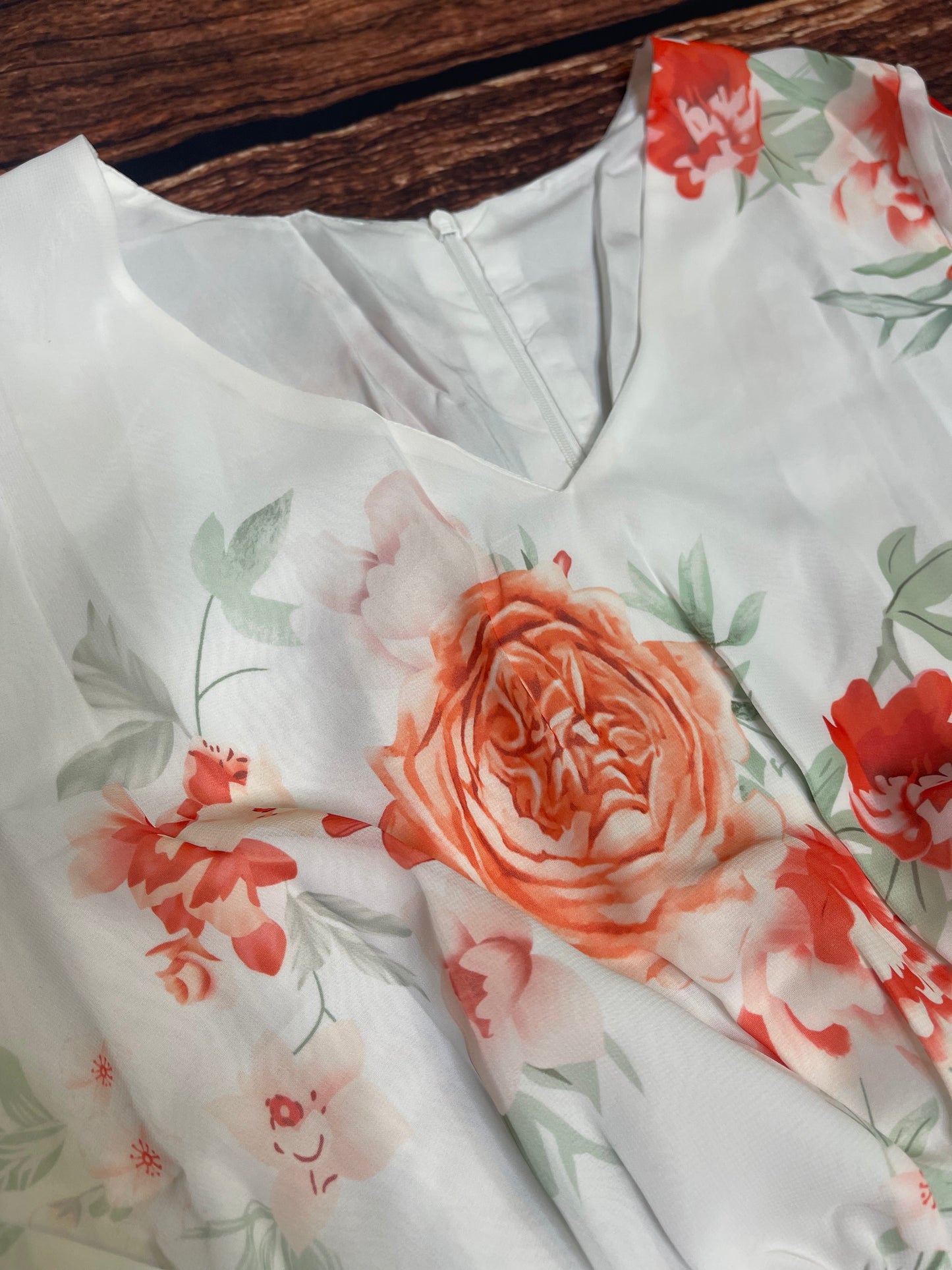 Long Sleeve Floral Dress