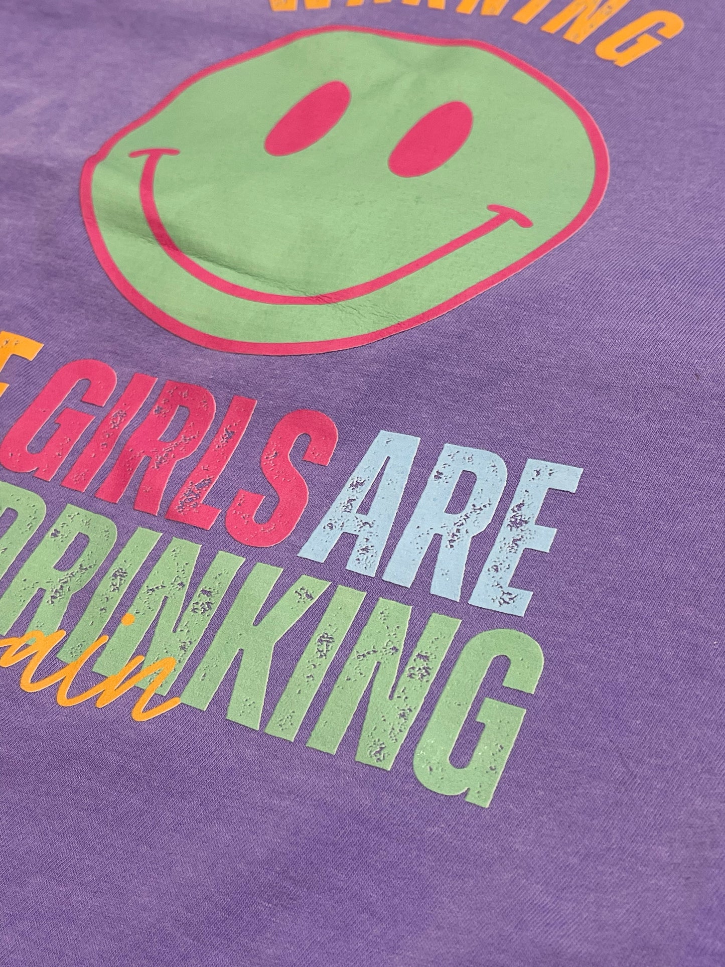 Warning The Girls Are Day Drinking Again T-Shirt