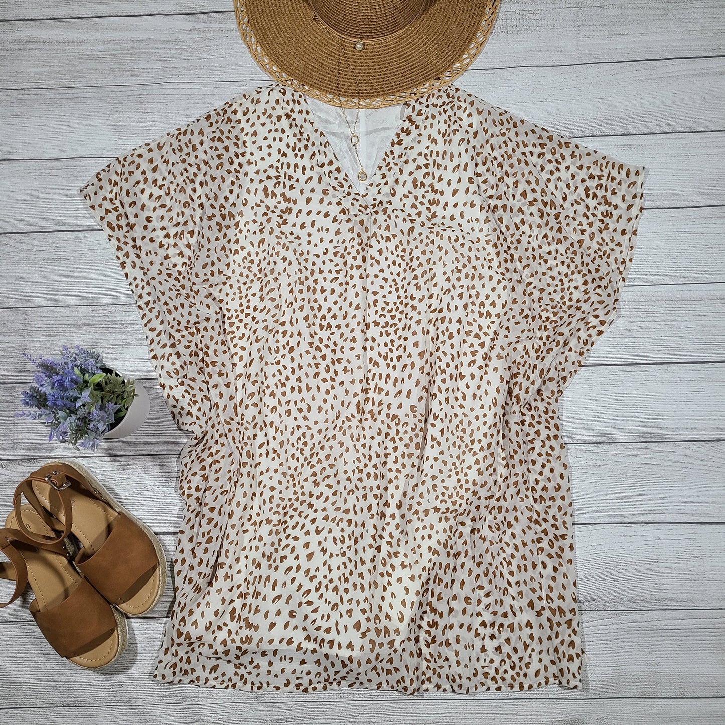 Isabel Leopard Shift Dress